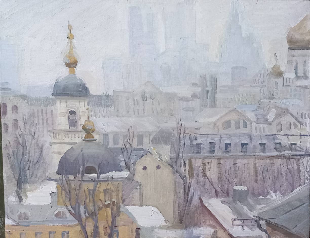 Туман в Москве