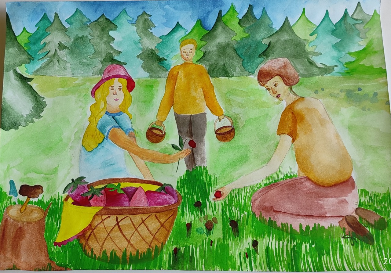Семейная ягодная полянка