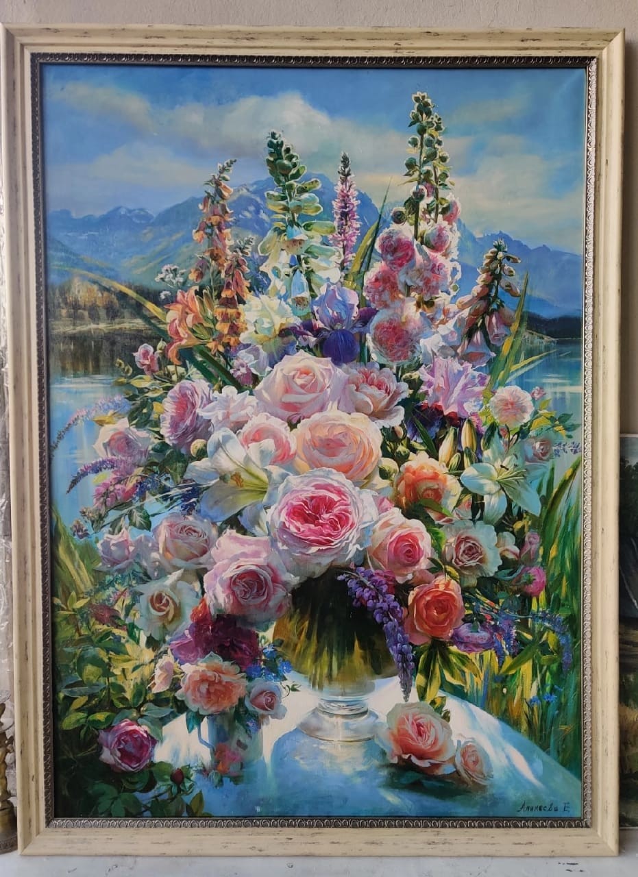 Букет с розами