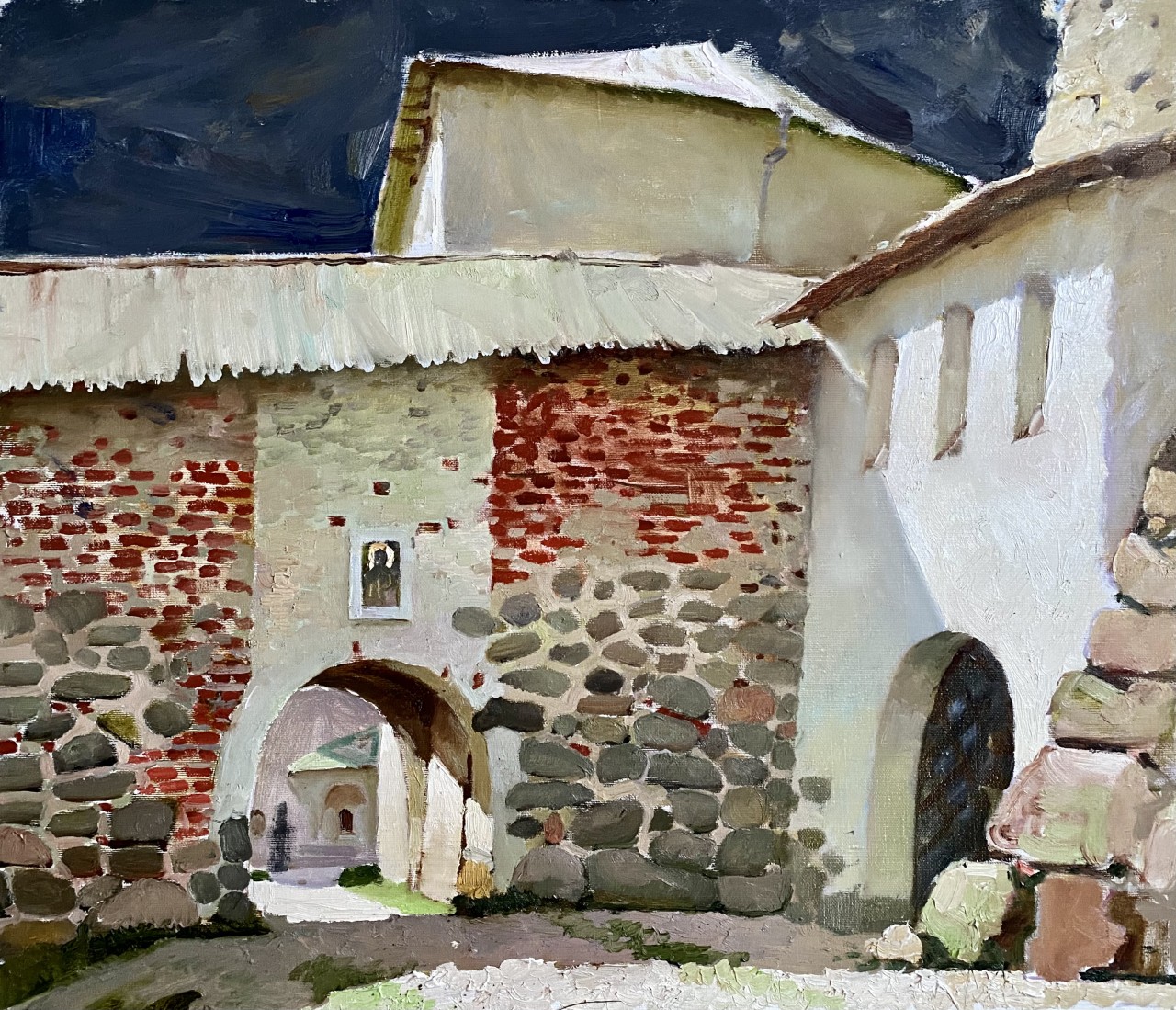 Никольские врата. Соловецкий монастырь 