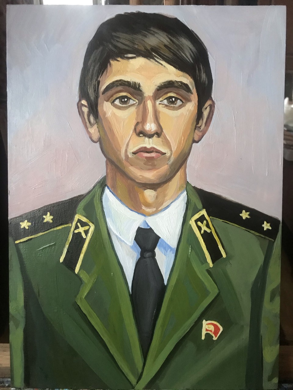 Портрет военного