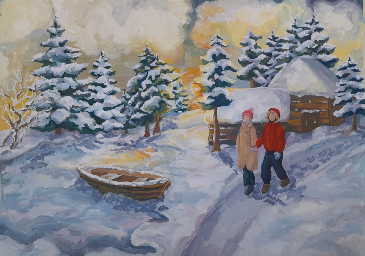 "Вечерняя прогулка"