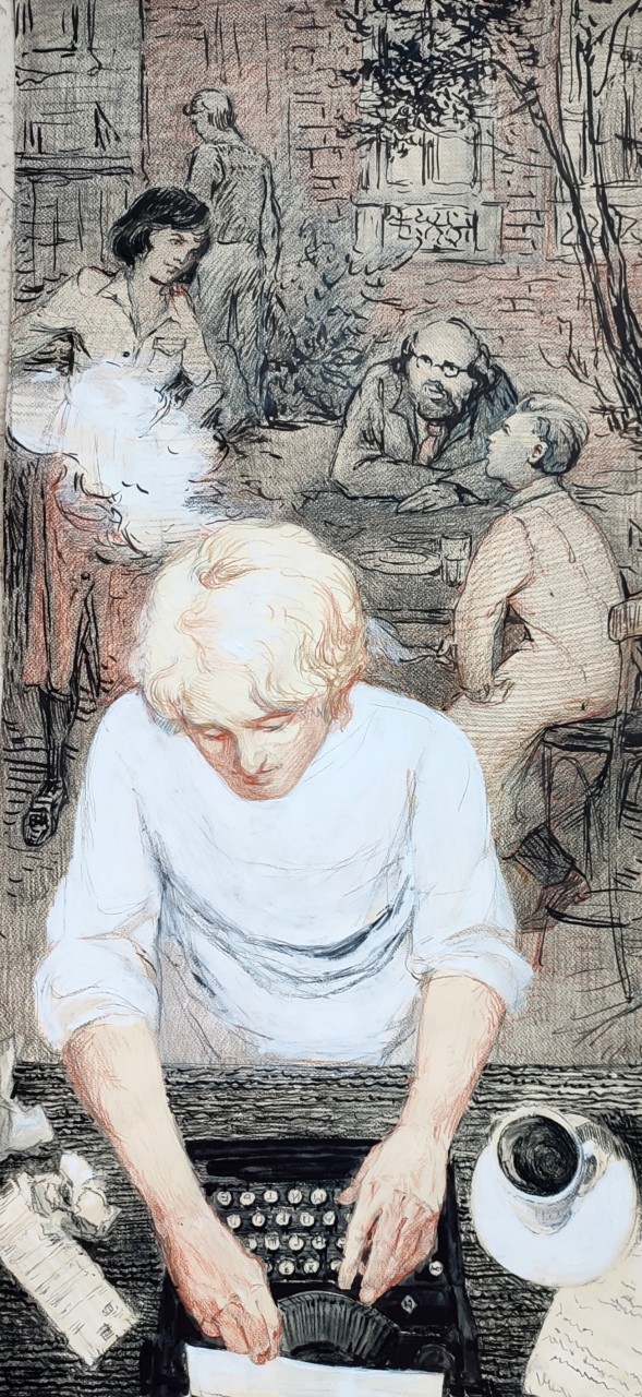 Литературное кафе.