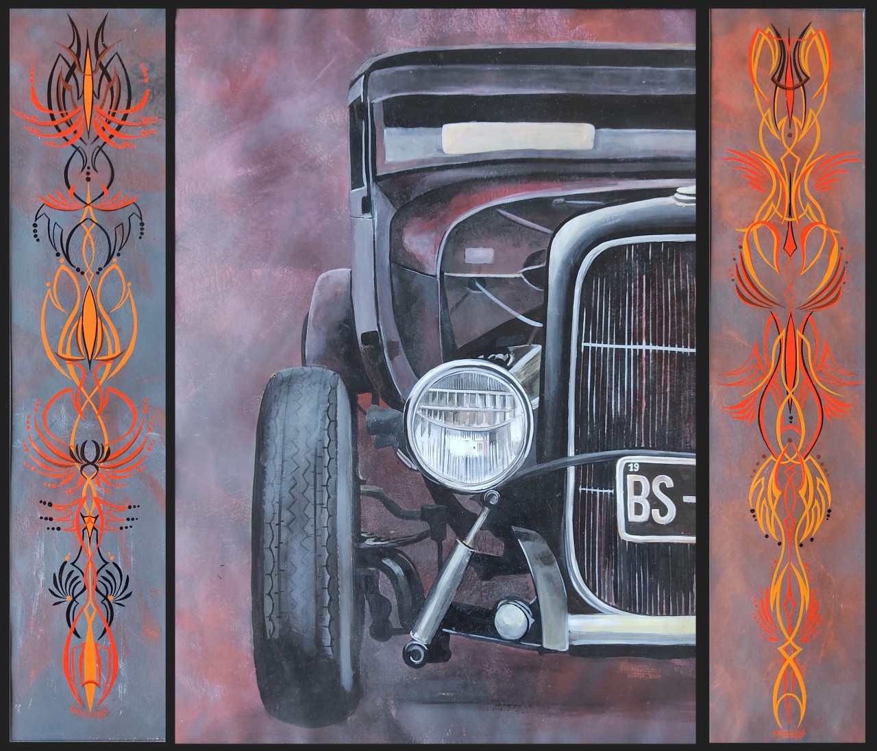  Триптих "Hot Rod"