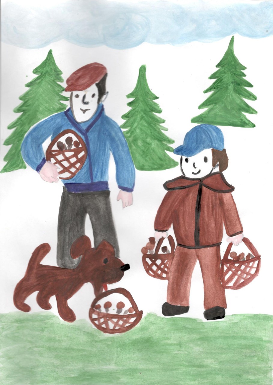 Грибники