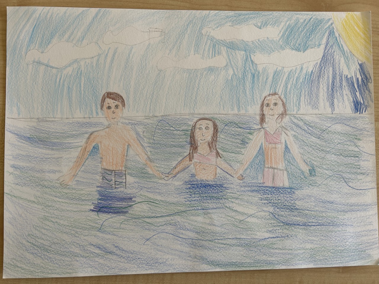 Семья на море Семья на море