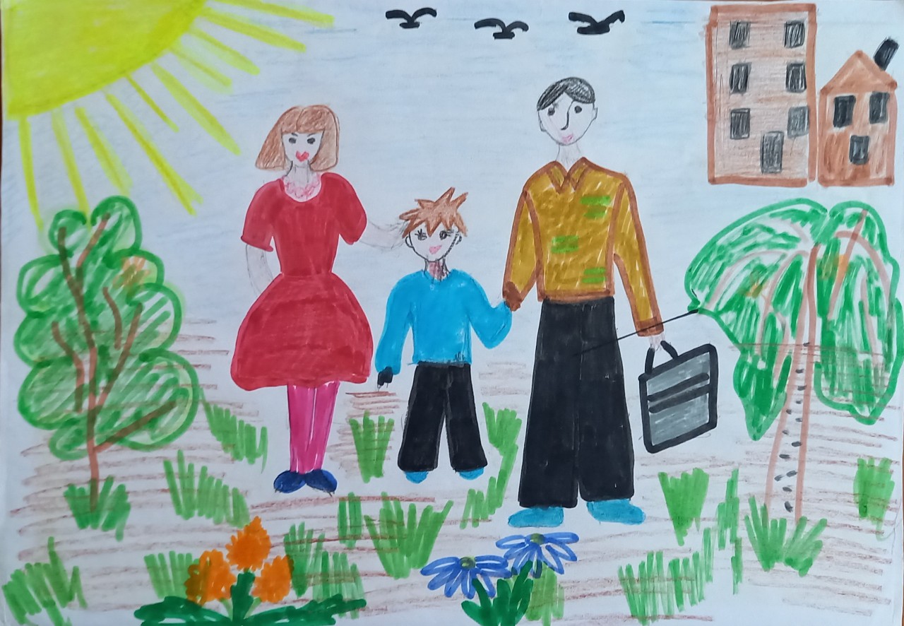 Прогулка в парк Прогулка в парк