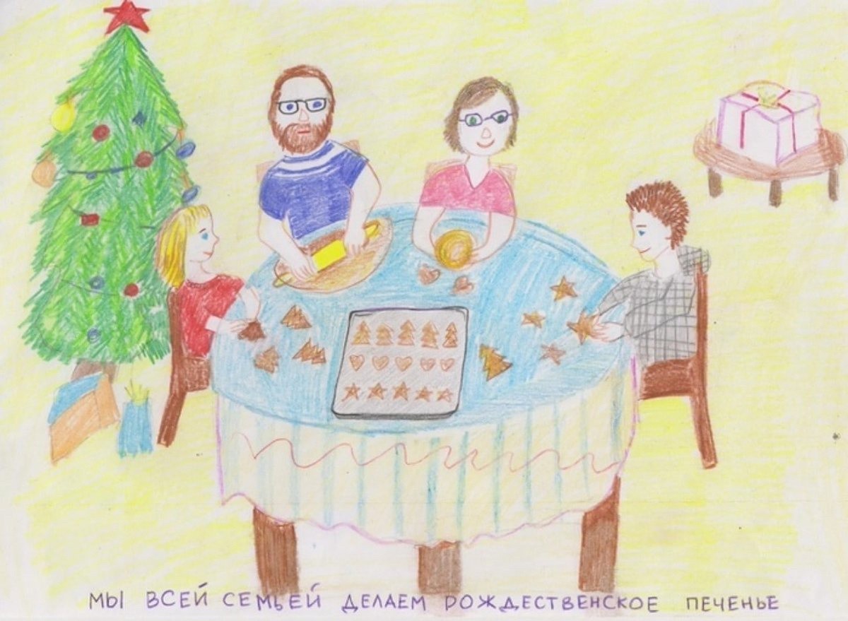 Печем Рождественское печенье