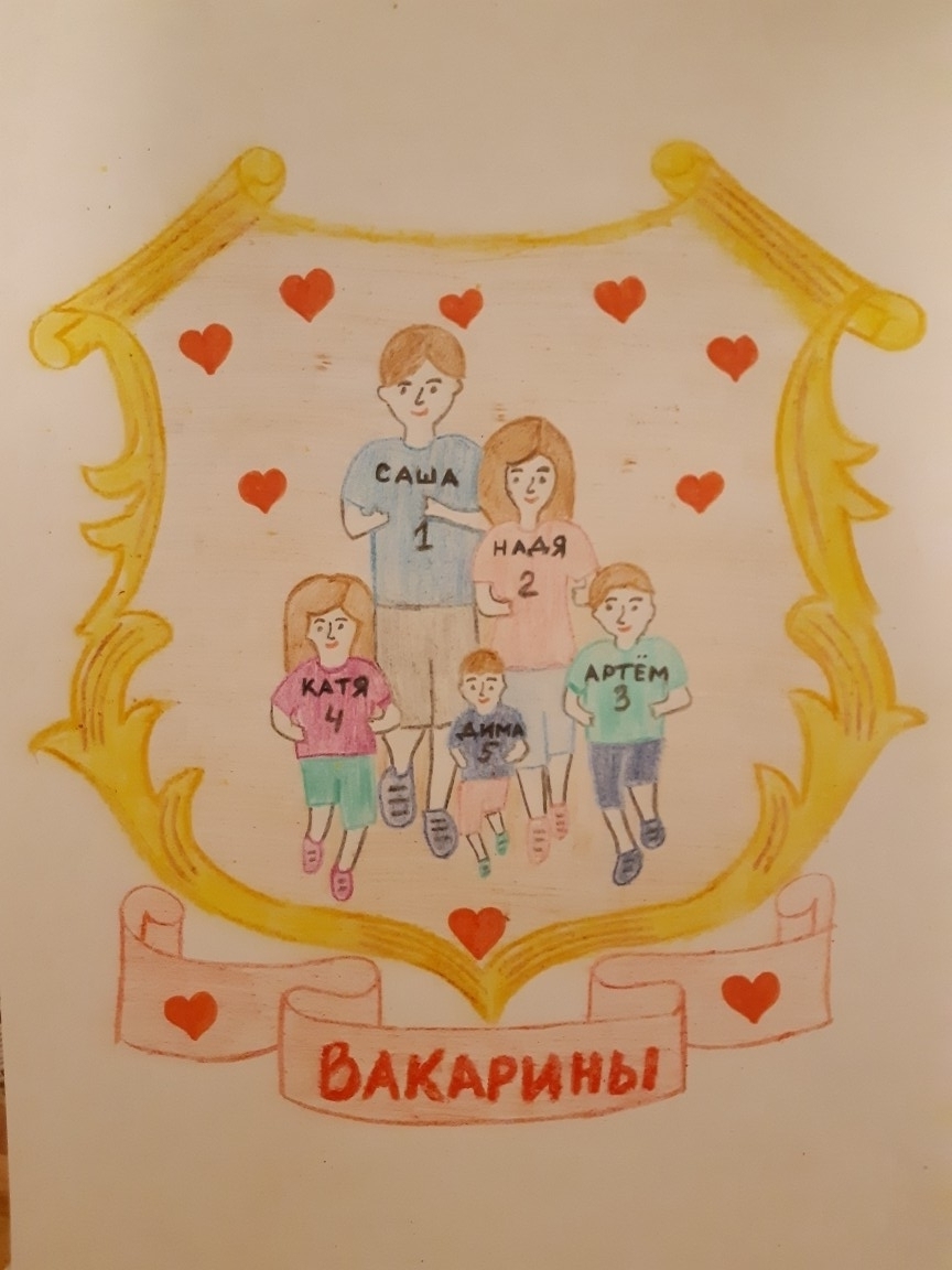 Мама, папа, братья и я - наша спортивная семья!