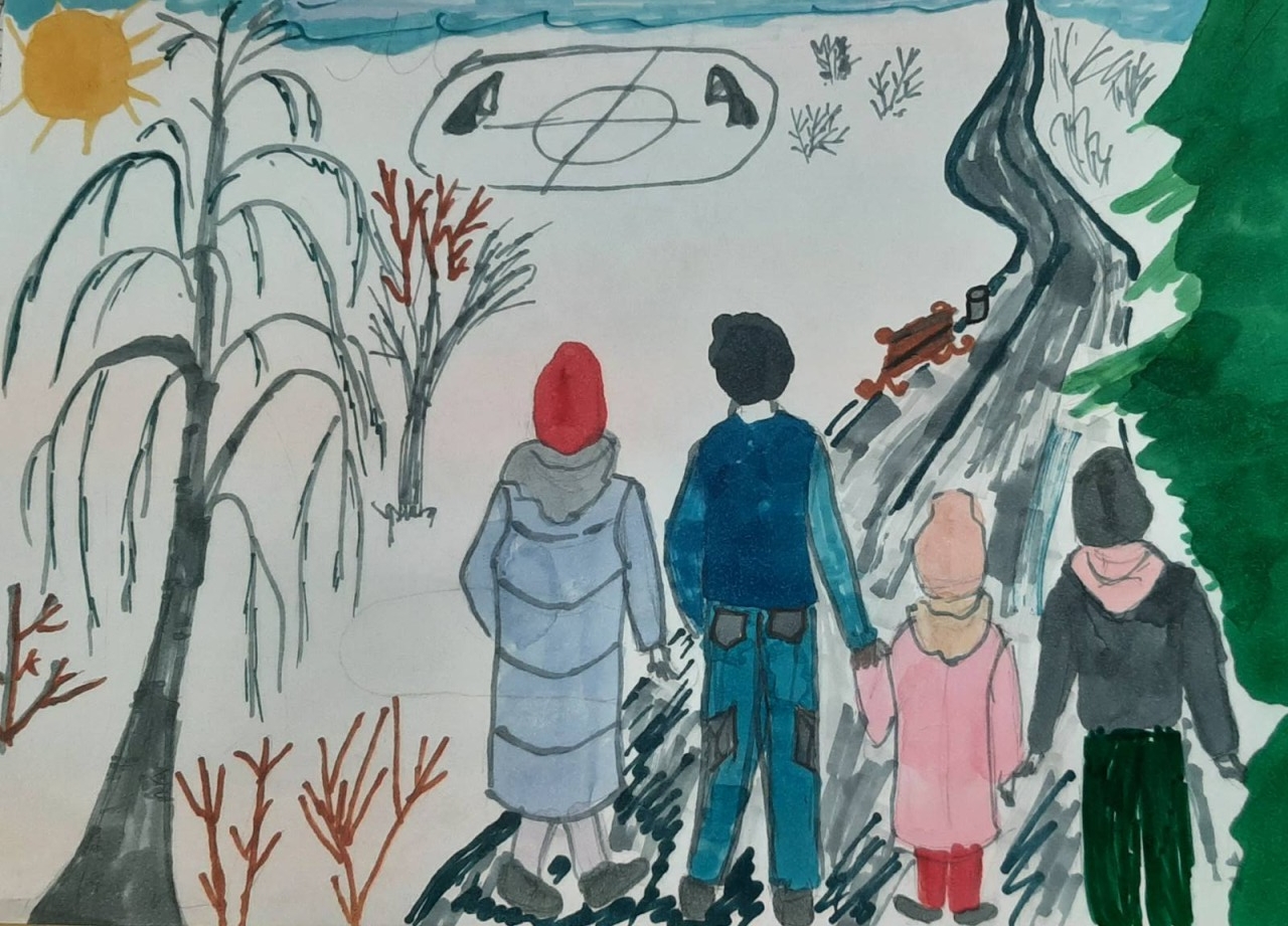Прогулки в парке.
