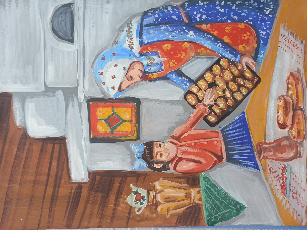 В деревне у бабушки