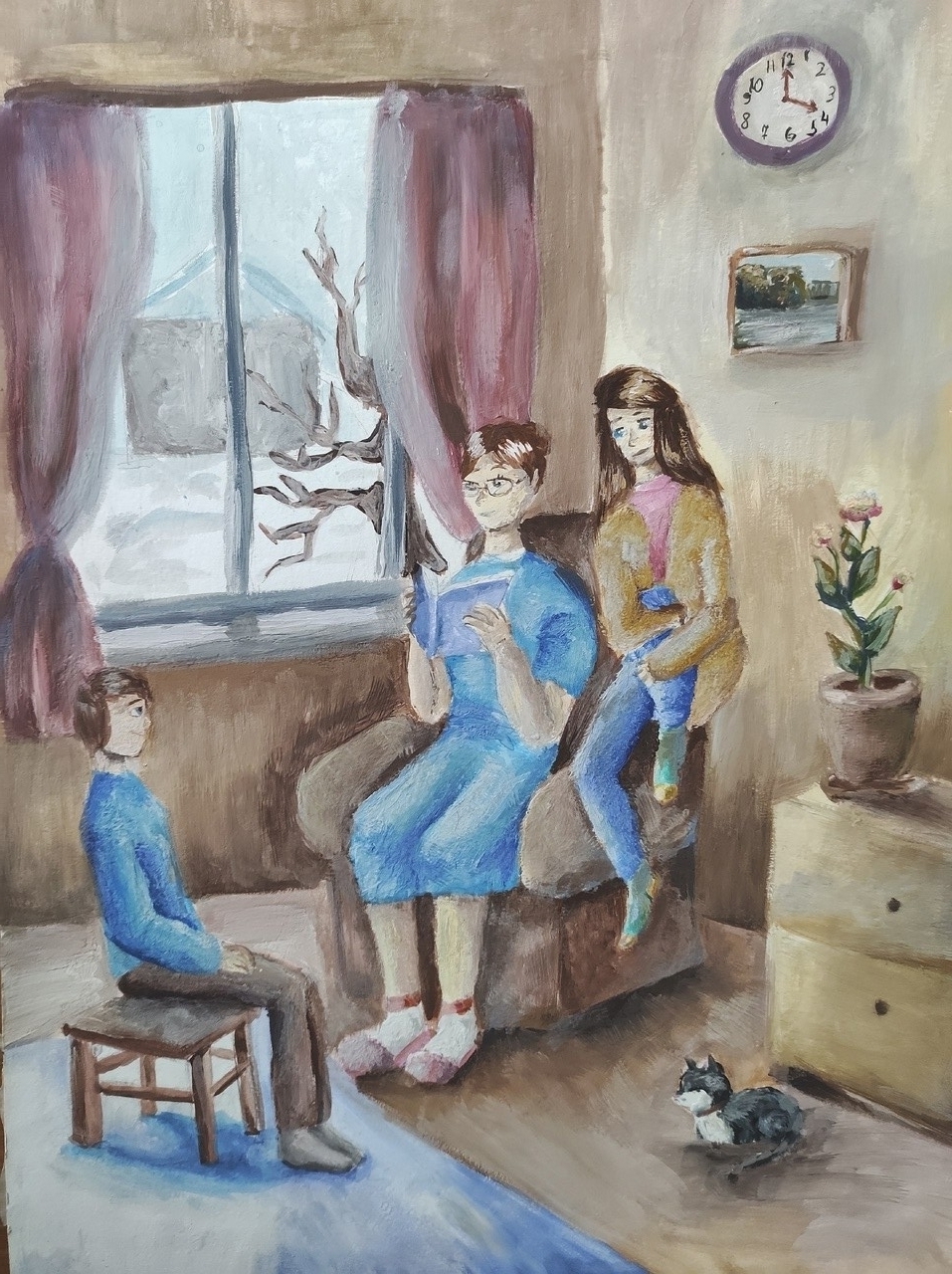 Зимние каникулы у бабушки Зимние каникулы у бабушки