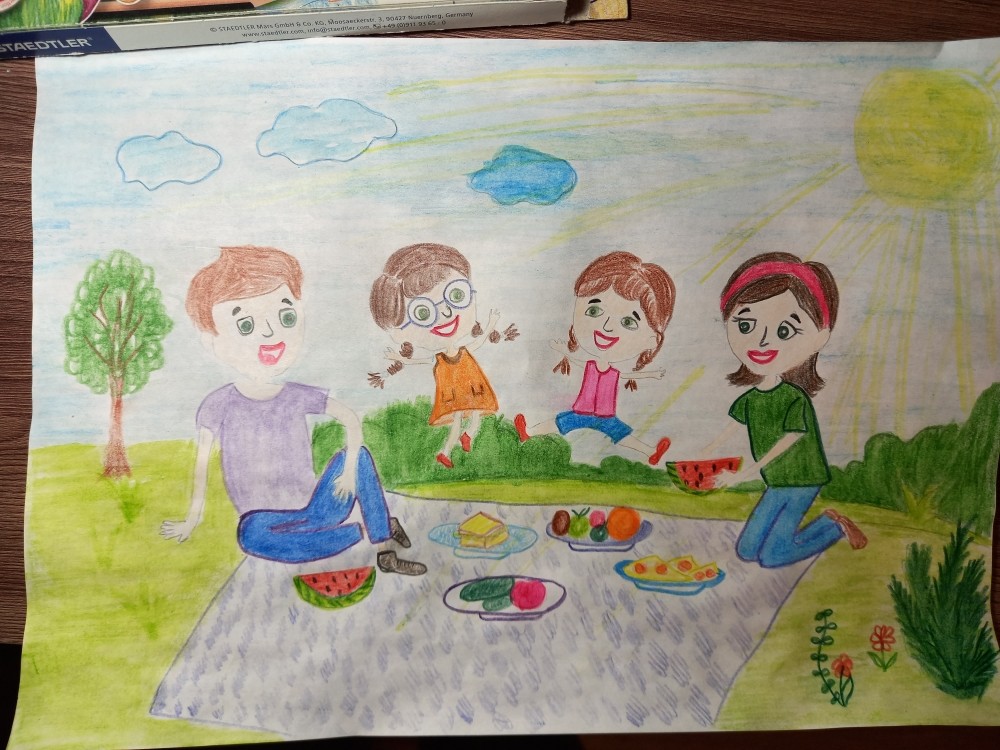 пикник с семьей