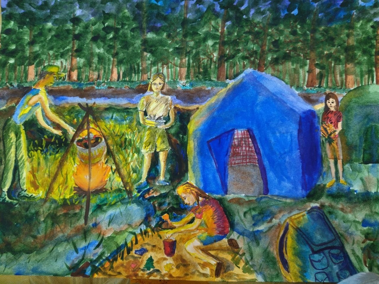 Пикник на реке Дон
