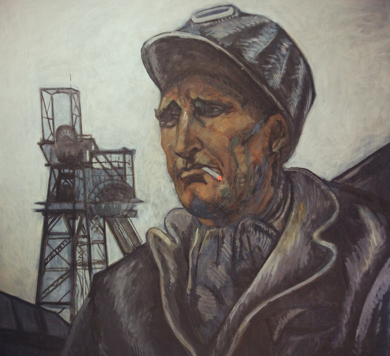 Збицкая В.А . Бригадир. 80х80, х,масло, 2018г, 79163471297