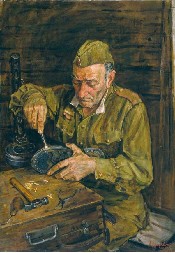 Фронтовой сапожник.