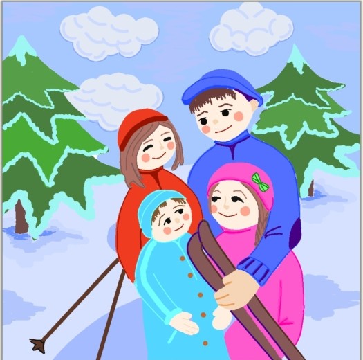 Лыжная прогулка Лыжная прогулка