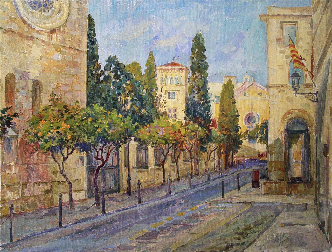 Вечер , Таррагона (Испания)