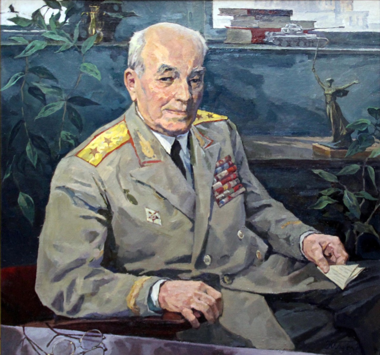 Портрет генерала танковых войск Орлова Н.Г Портрет генерала танковых войск Орлова Н.Г