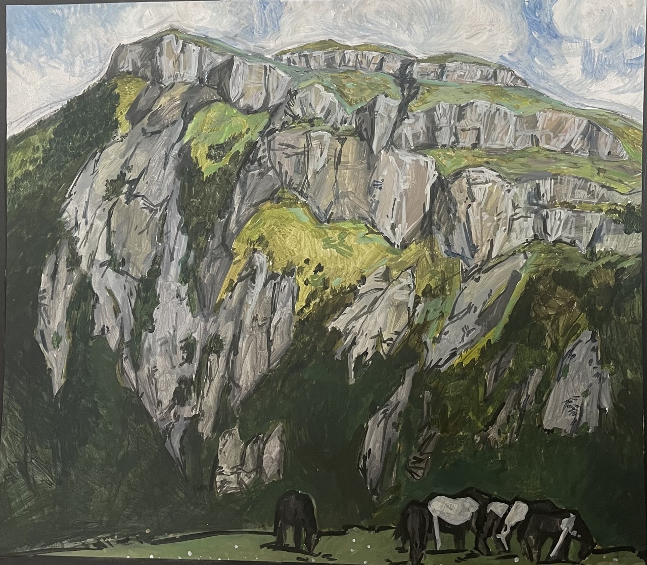 В горах Кавказа