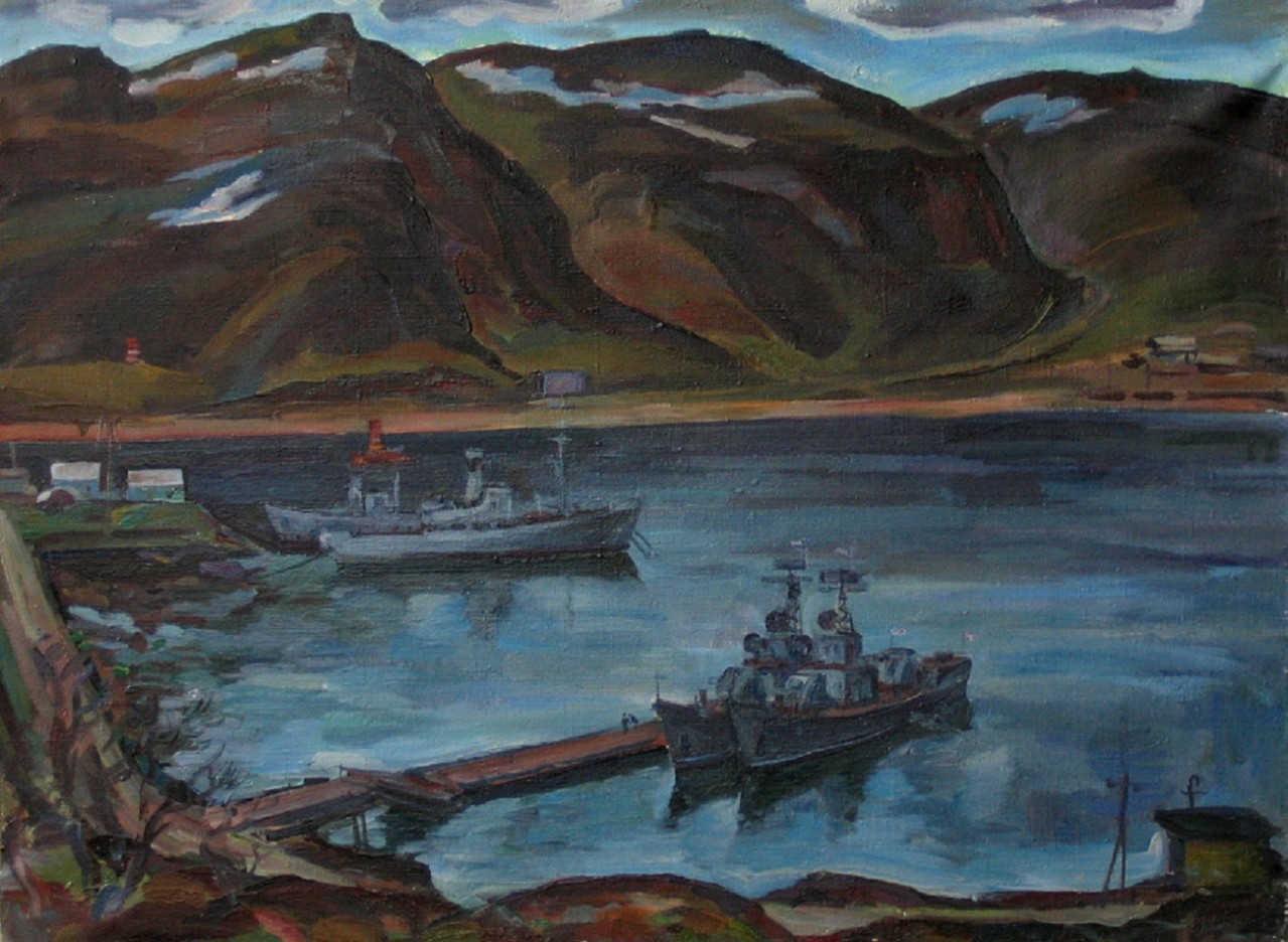 В северной бухте. 