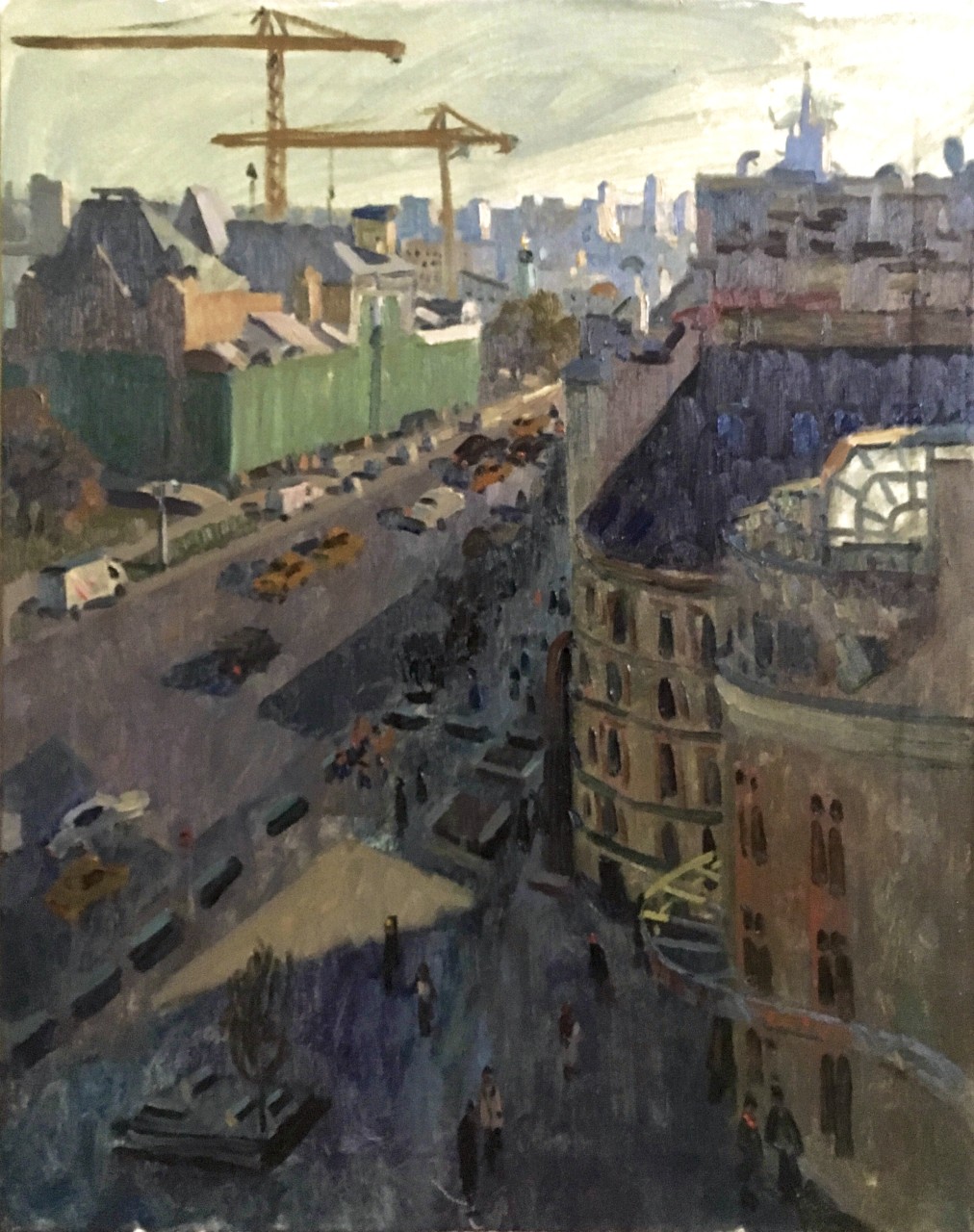 Москва вид на Лубянку