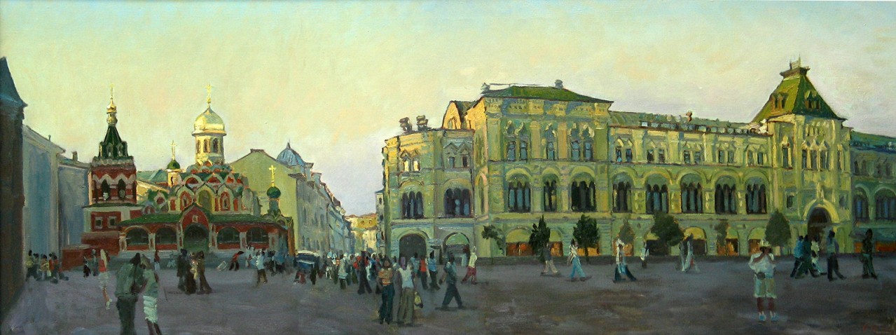 Красная площадь Левая часть