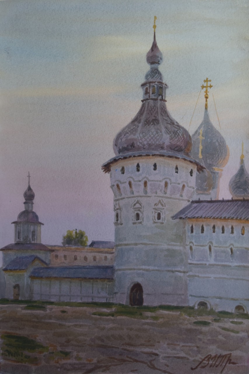Рассвет. Ростовский кремль.