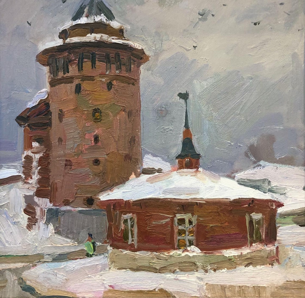 Вид на Маринкину башню