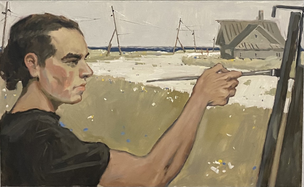 Художник на пленэре