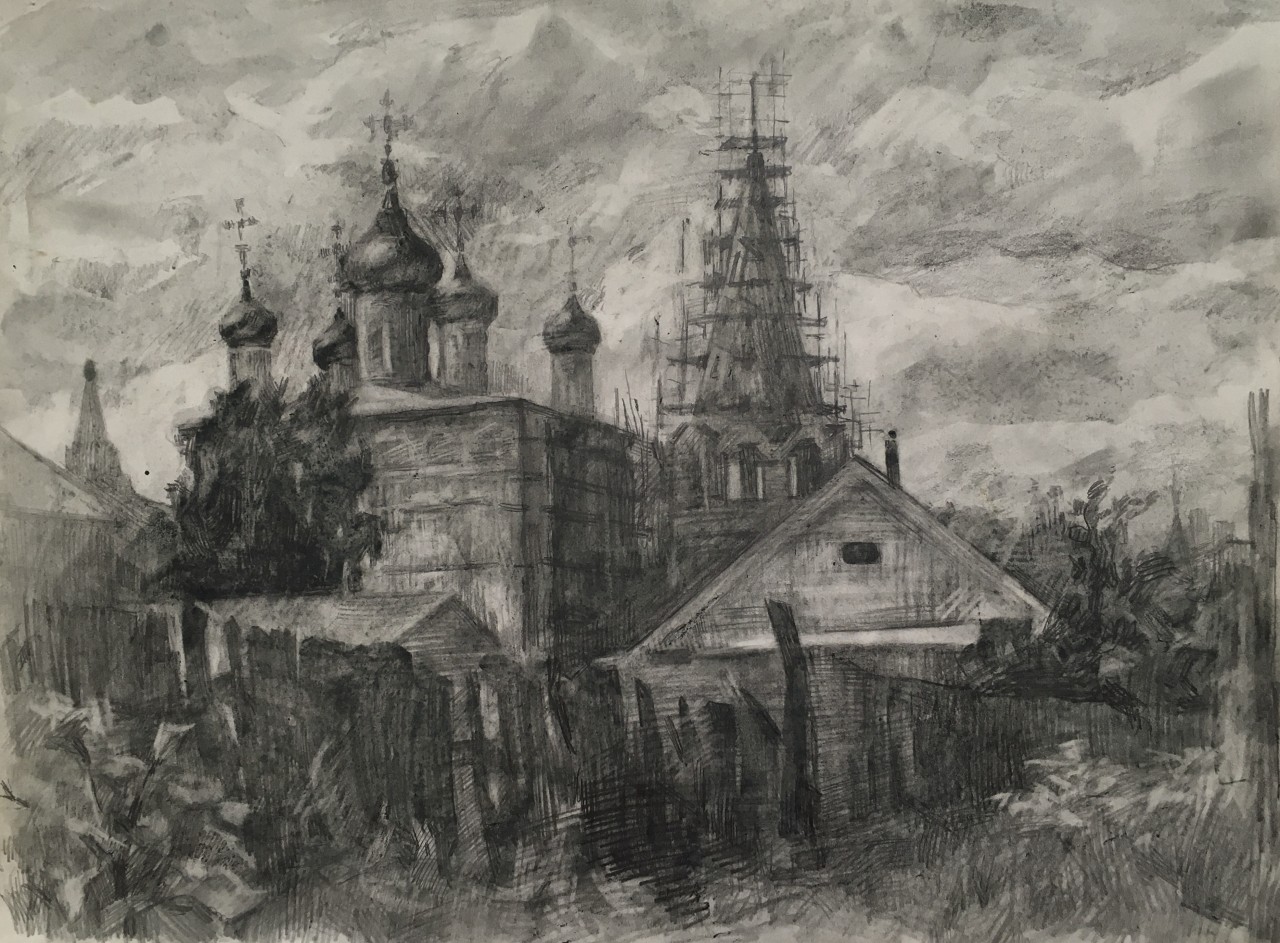 На задворках