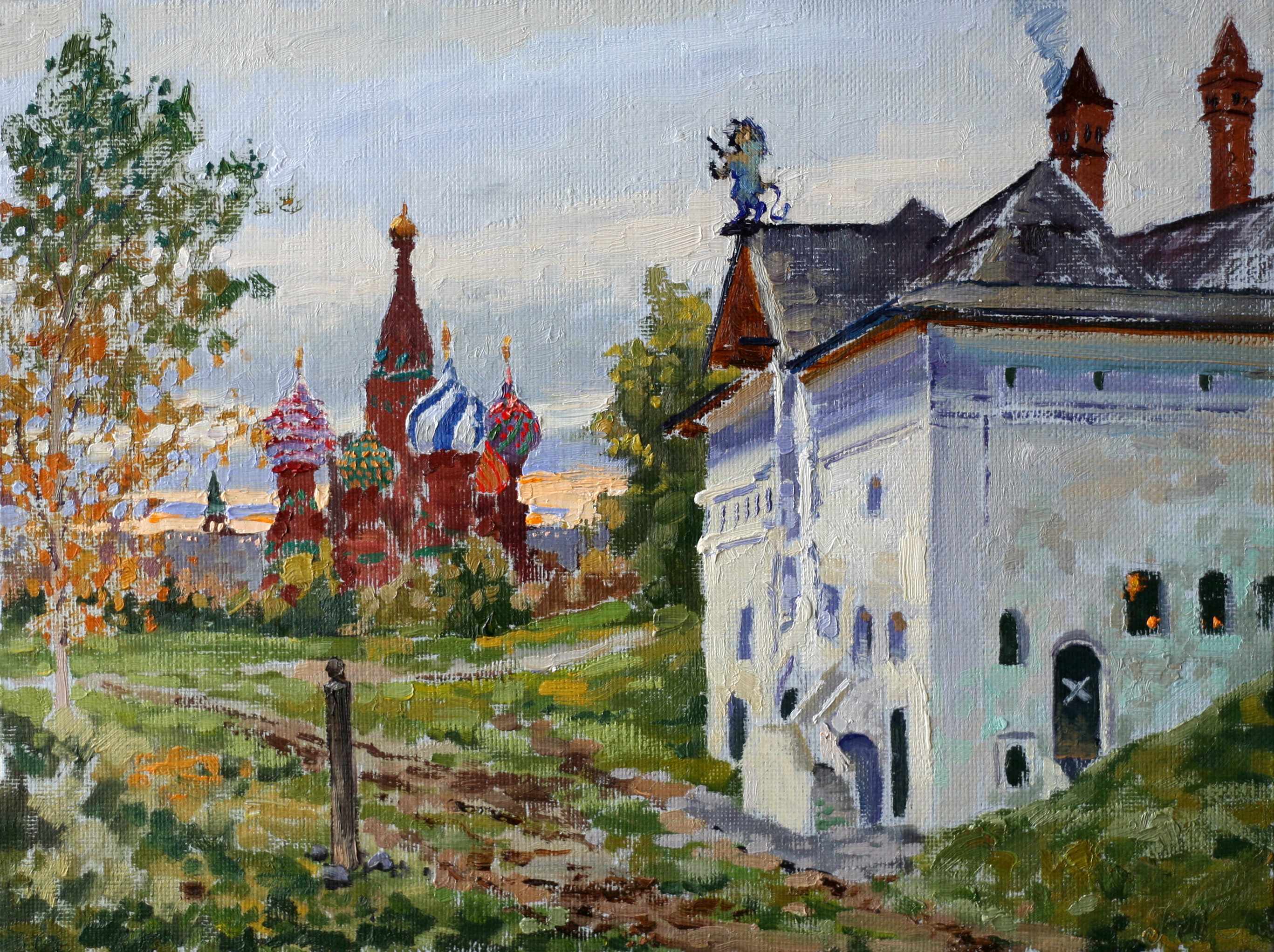 Парк Зарядье. Английский двор в Москве