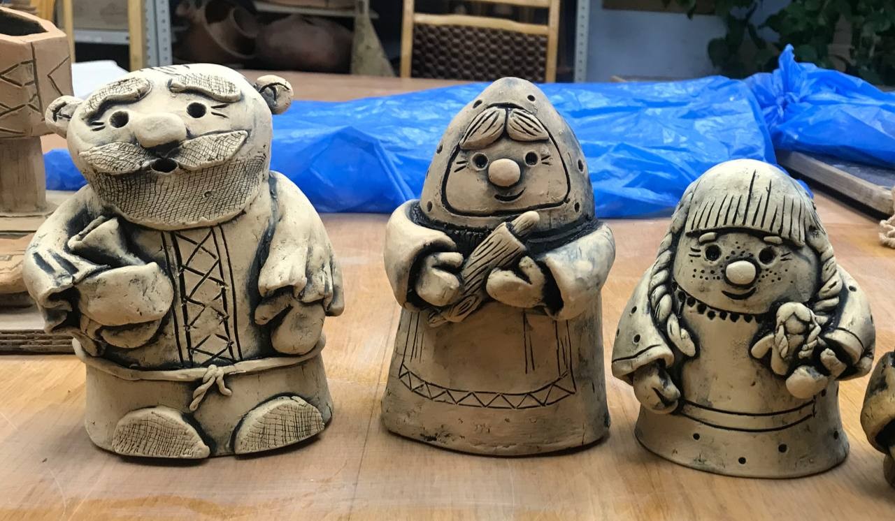 Русская семья.