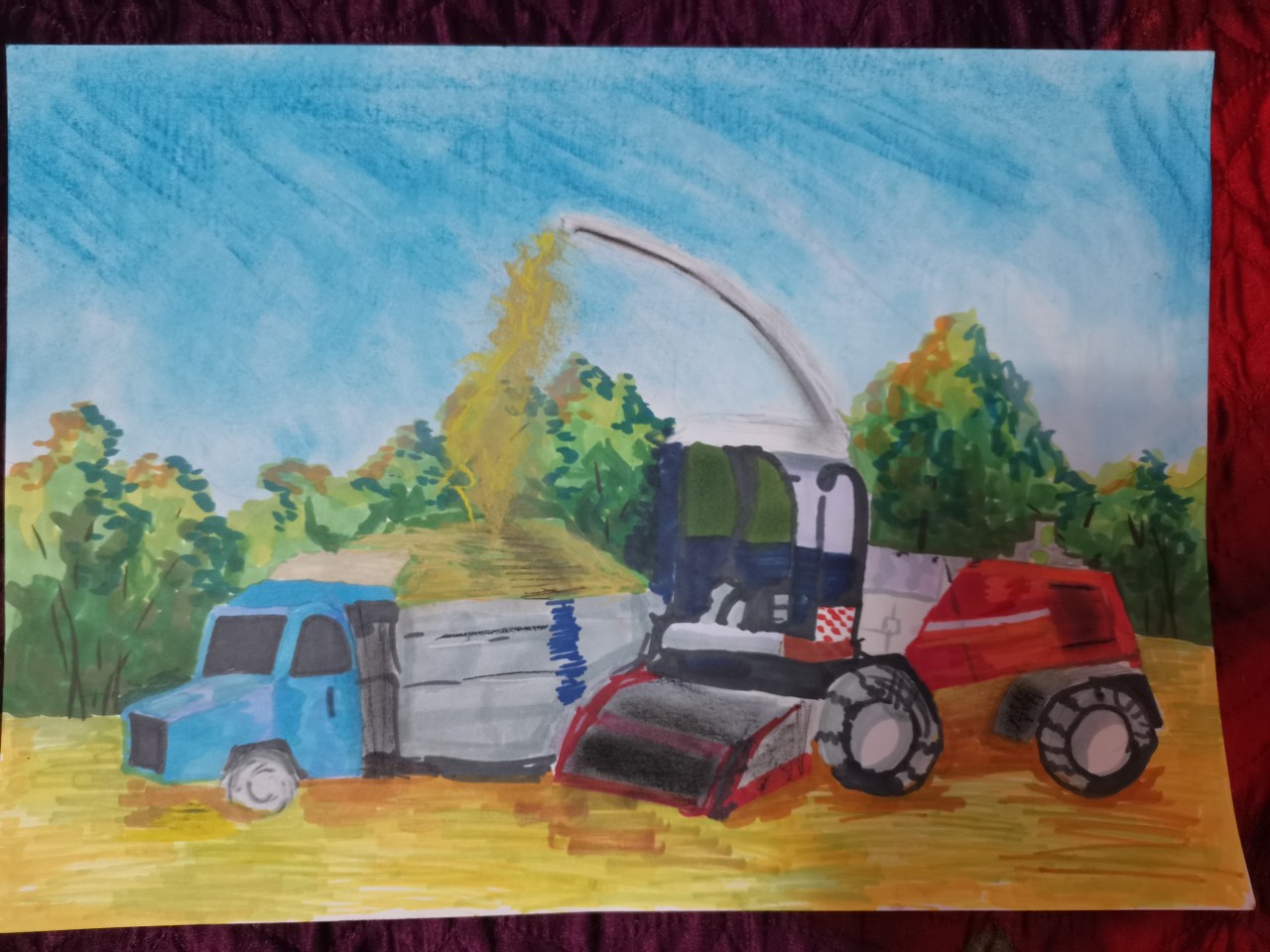 Уборка урожая