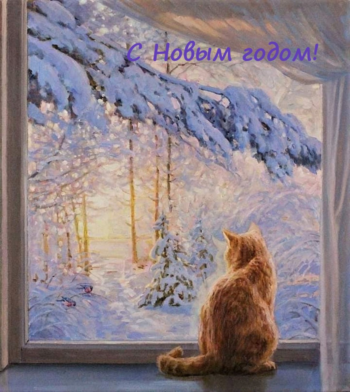 Морозный денёк в конце декабря. Морозный денёк в конце декабря.