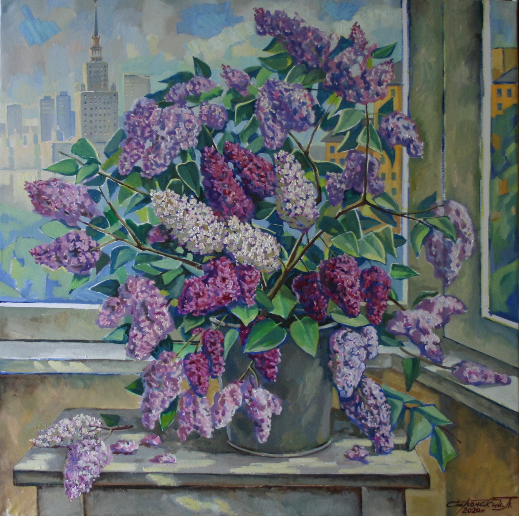 Букет сирени