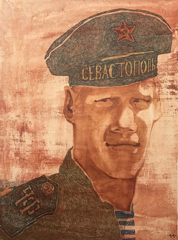 Живущие в репетиции прошлого, краснофлотец молодой... Крым. Реконструкция взятия Сапун-горы, ВОВ.