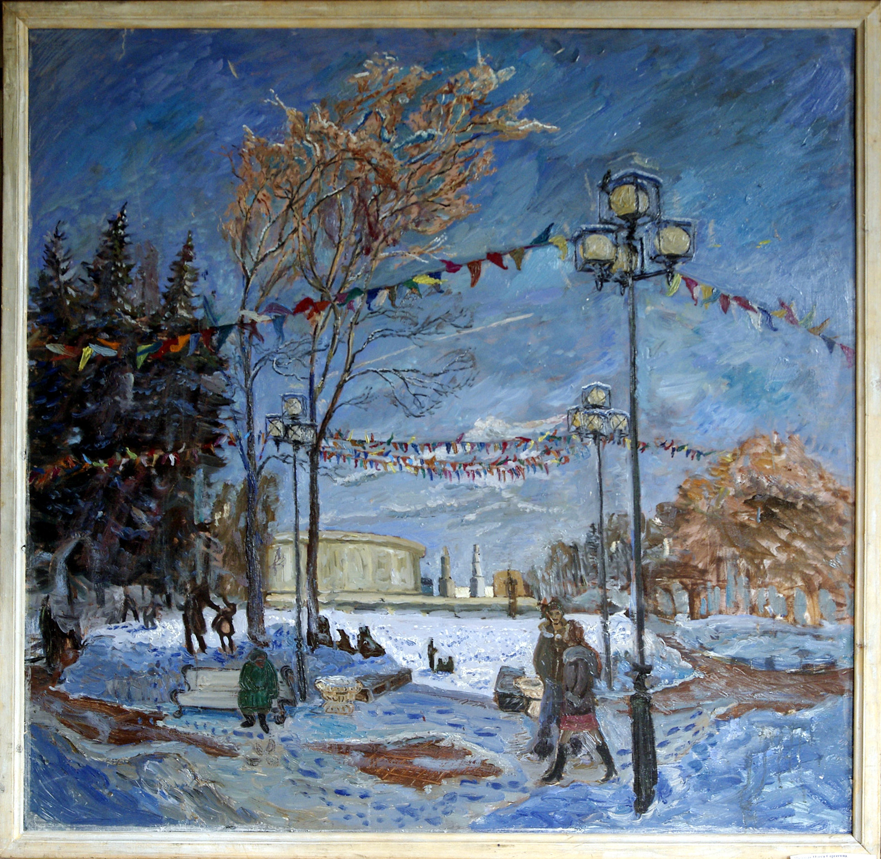 Екатерининский парк. Зима
