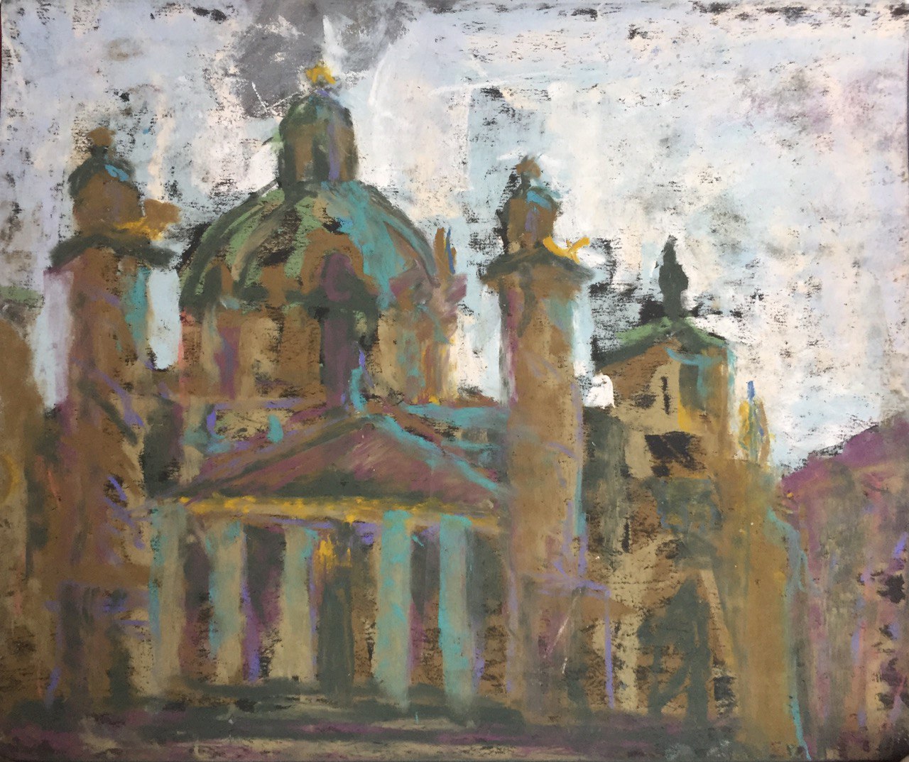 Карлскирхе. Вена, Австрия.