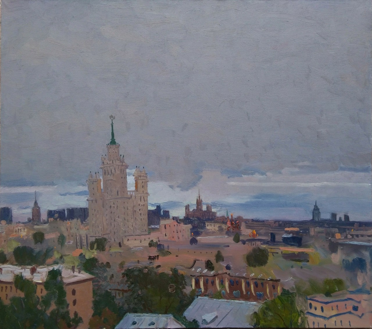 Над городом. Таганка