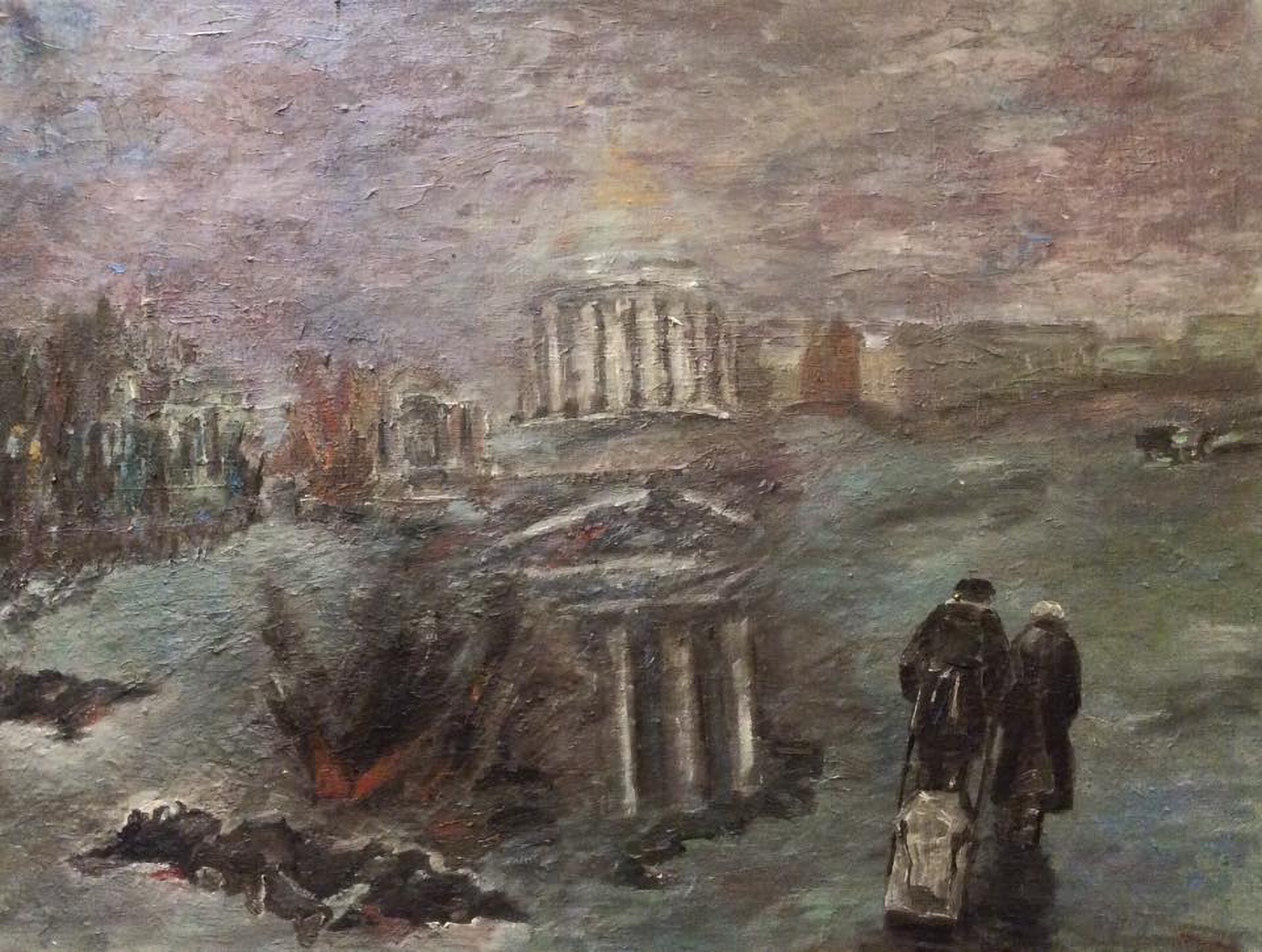 В дни блокады