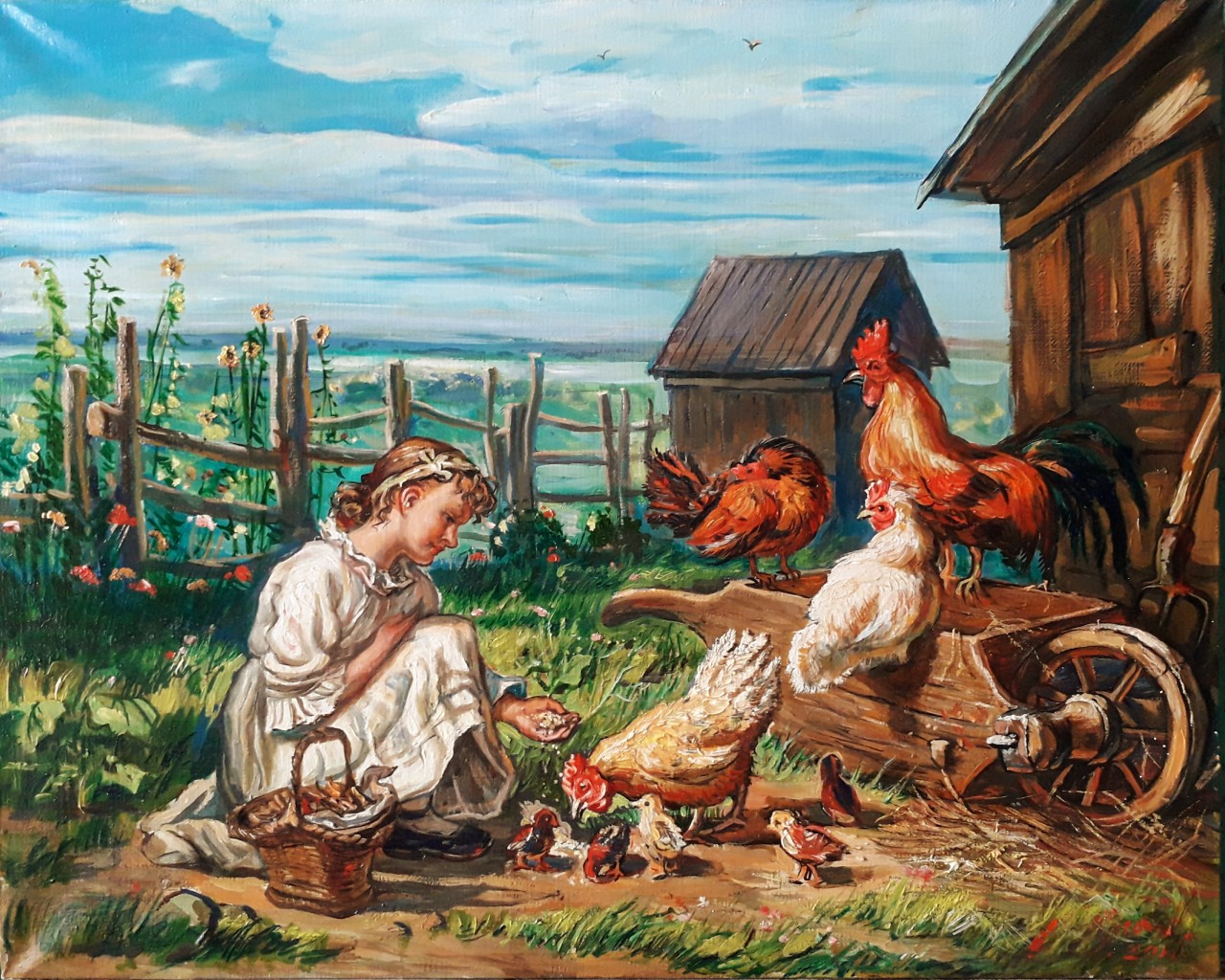 Лето в деревне Лето в деревне