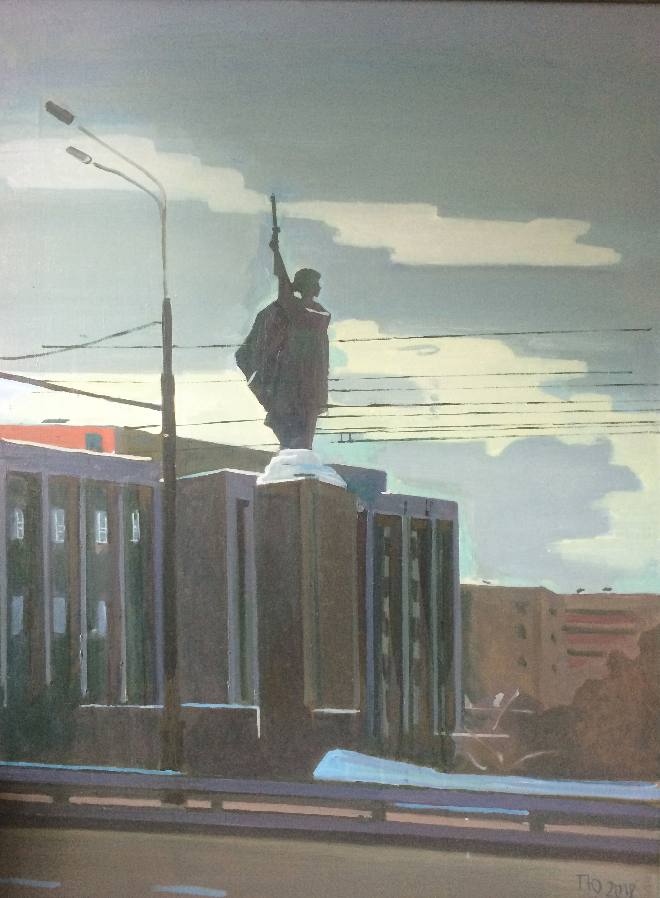 Мост Победы. Ленинградка. Вид 3