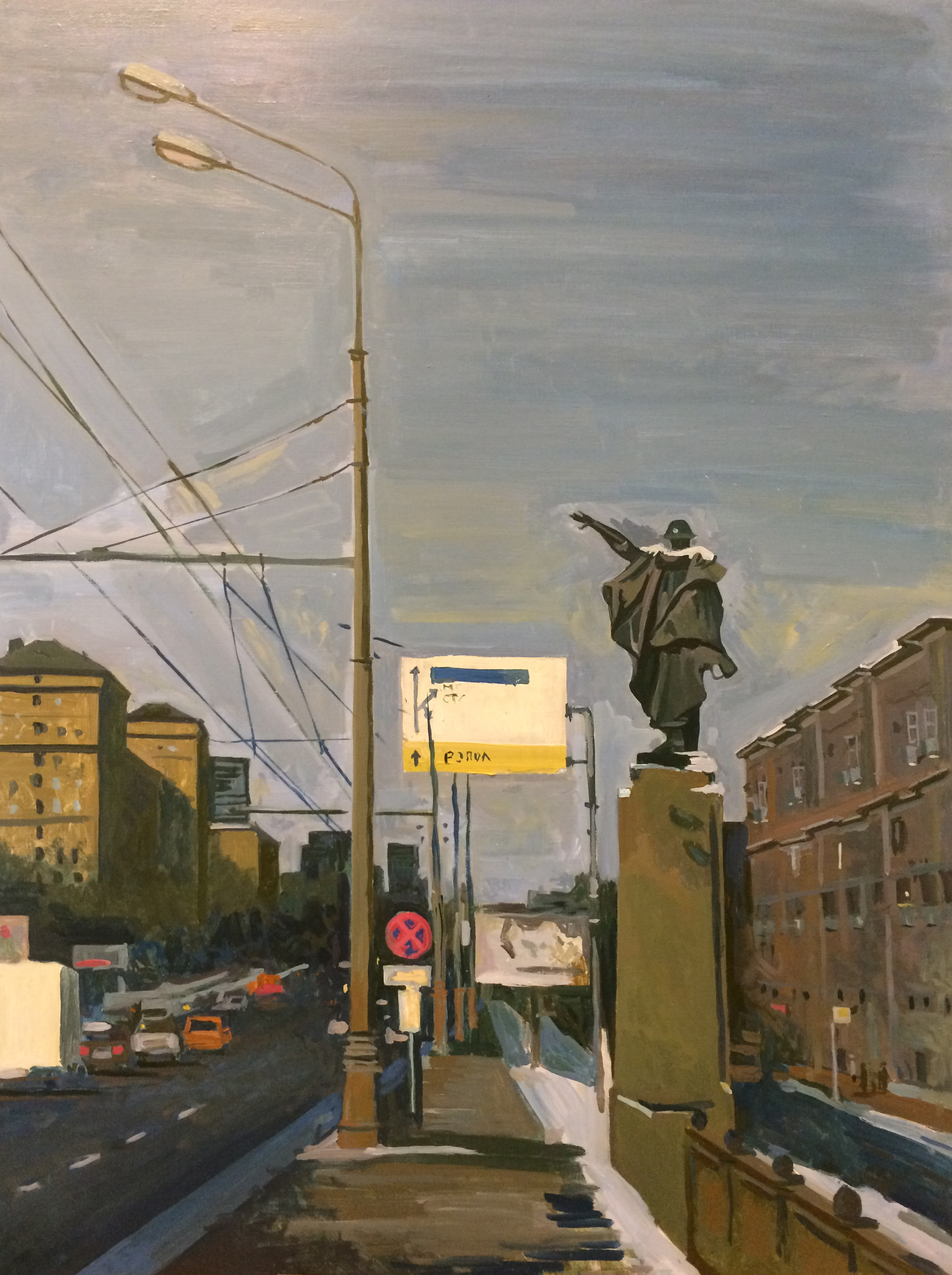 Мост Победы. Ленинградка. Вид 4
