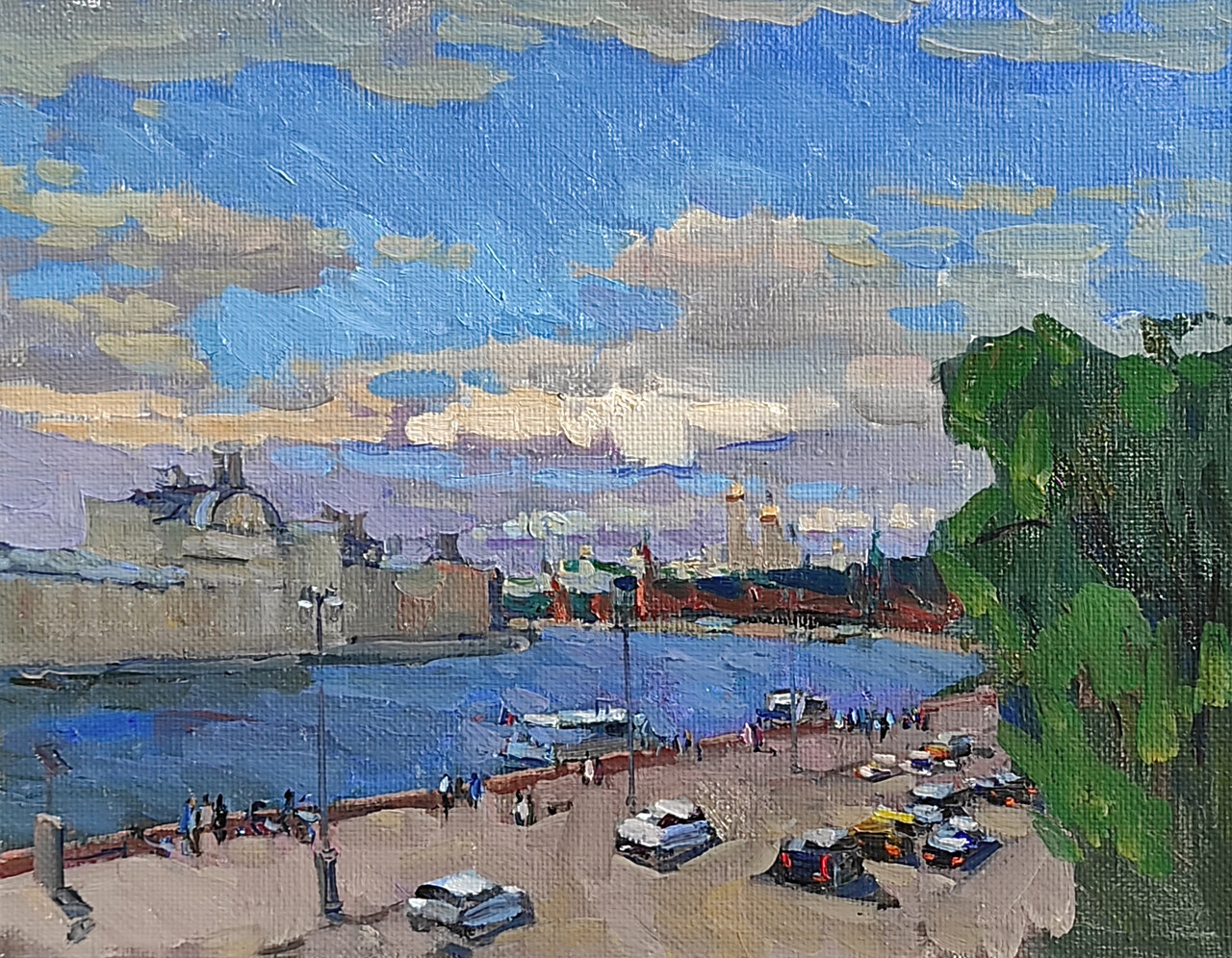 Летний день в Москве