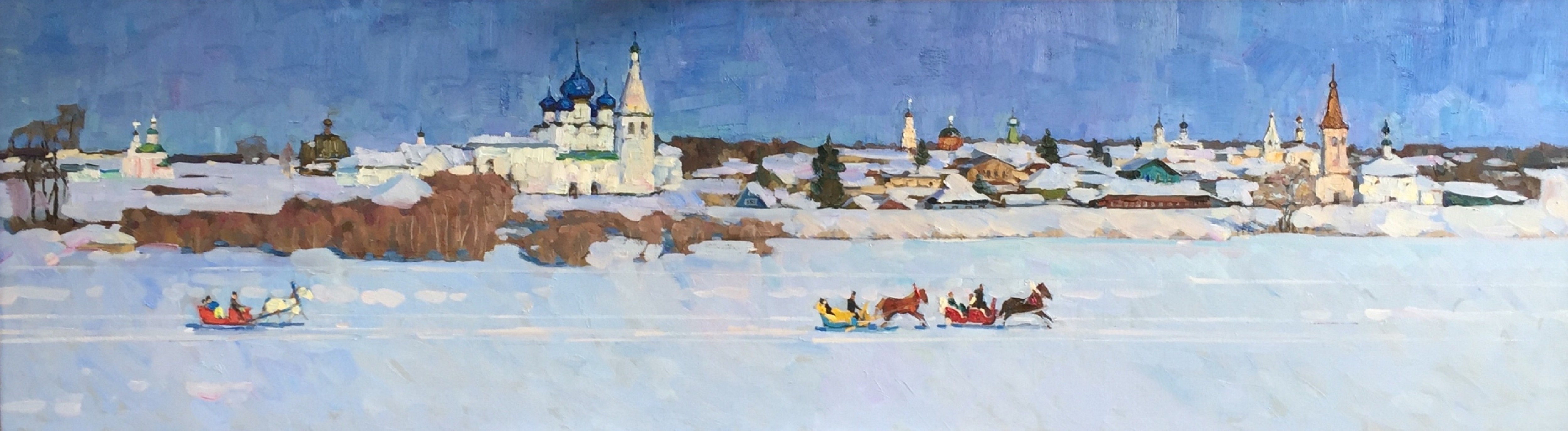 Зимний Суздаль
