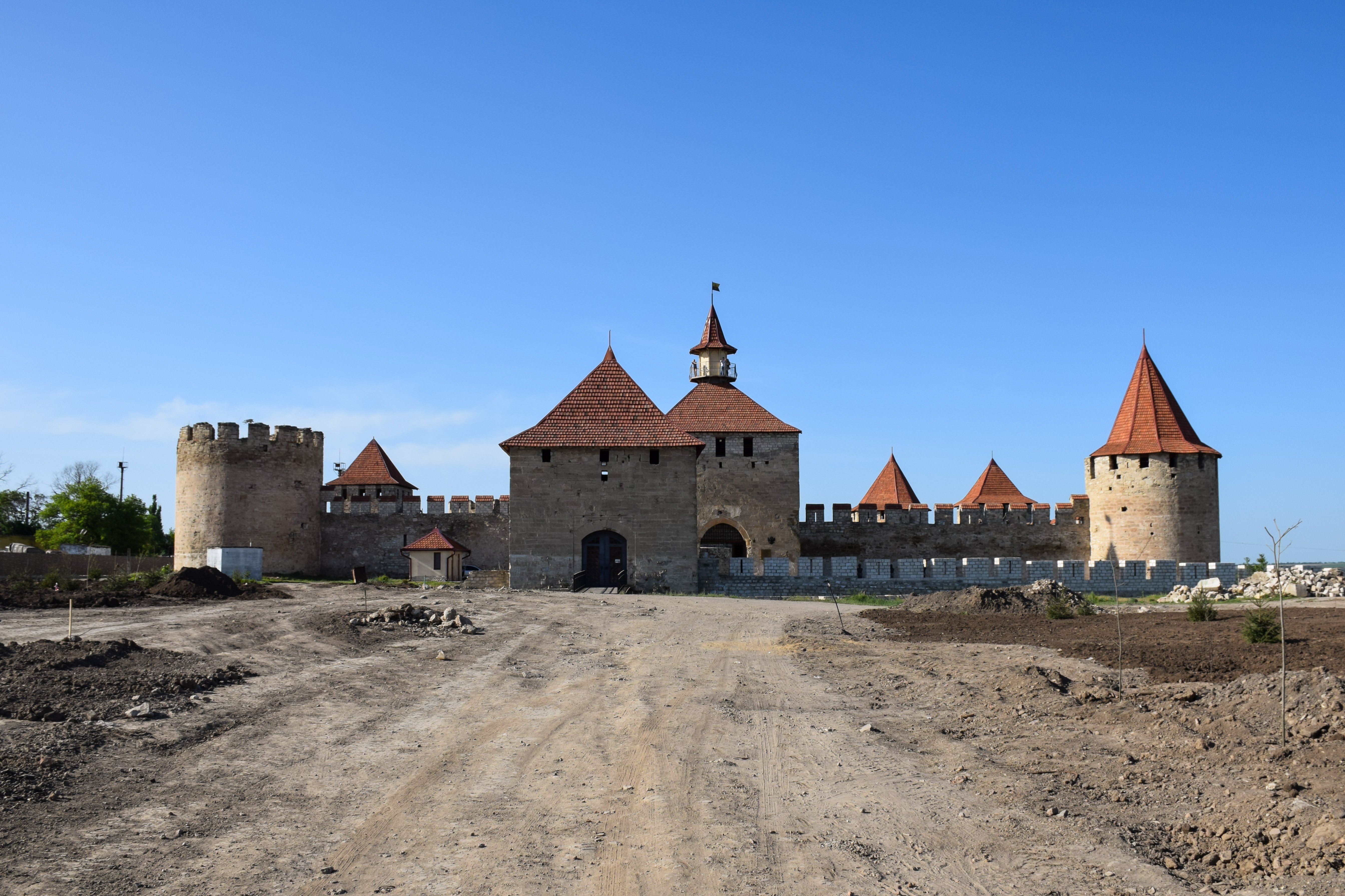 Закладка парка Ал. Невского (Бендеры)