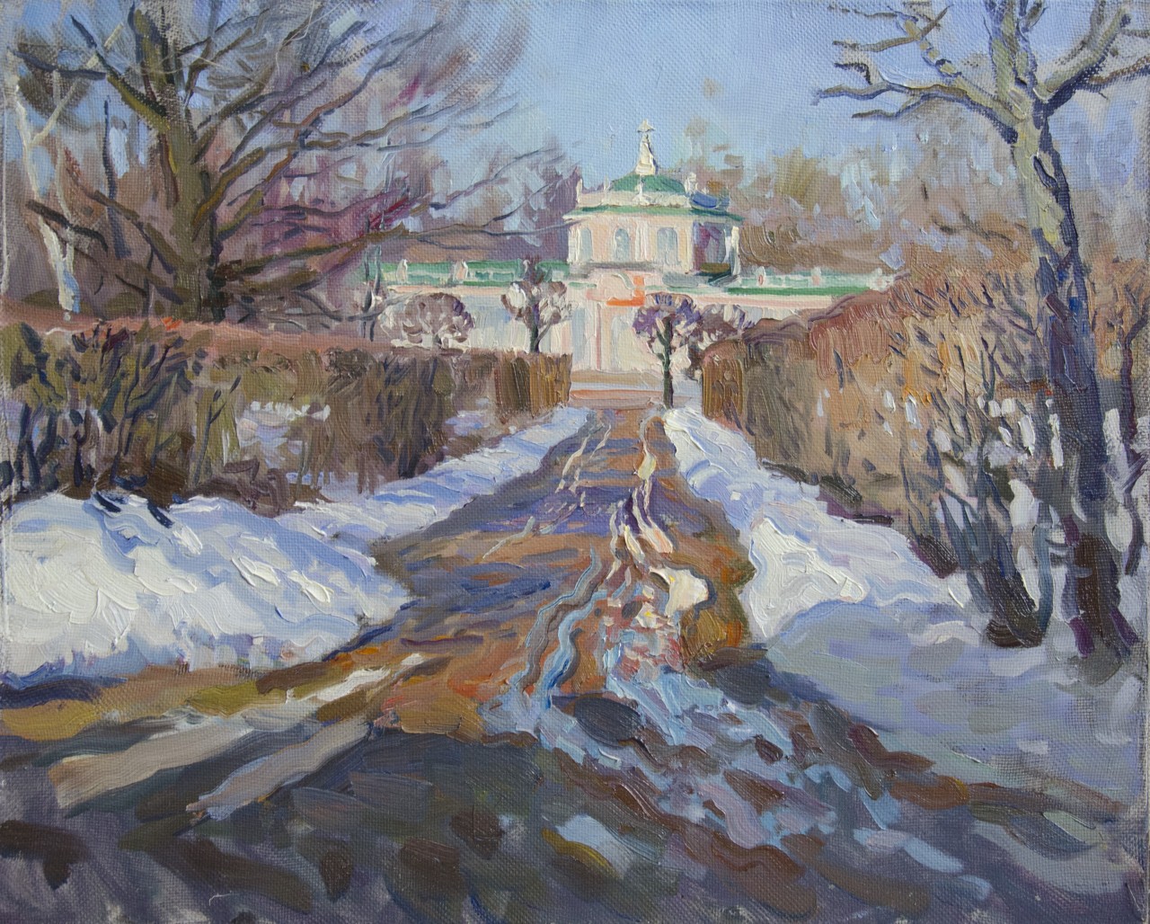 Весна в Кусково