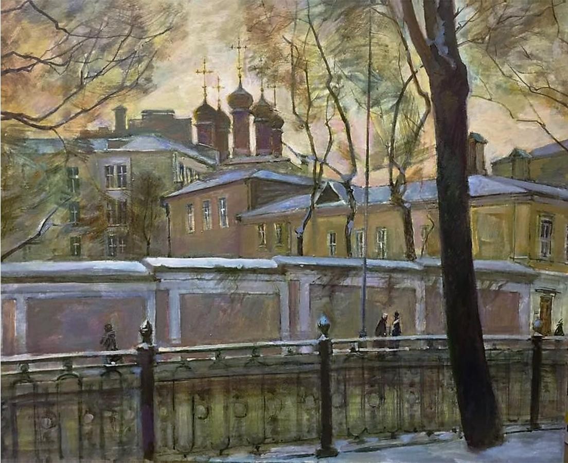 Петровский бульвар. Декабрь.