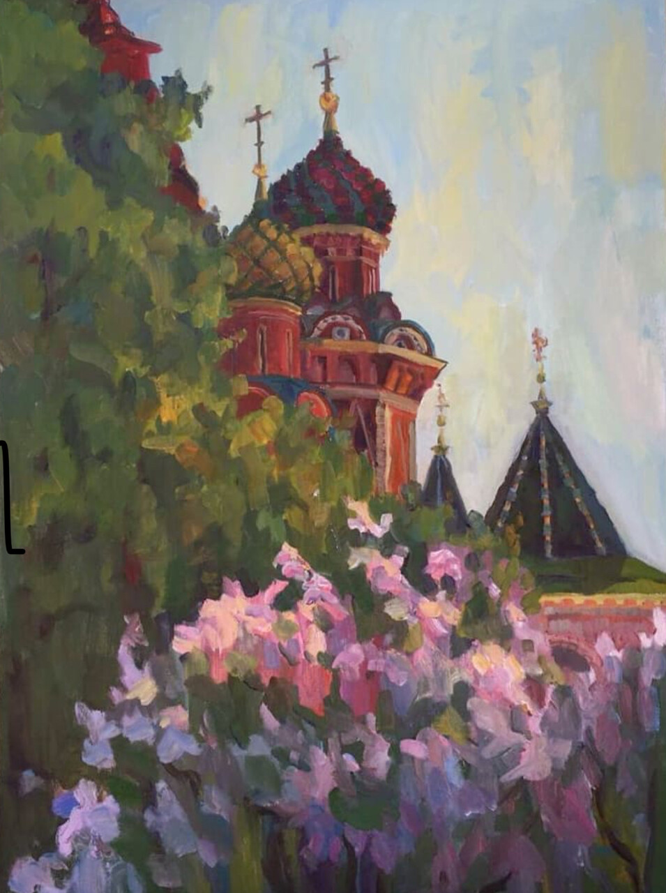 Сирень у Покровского собора